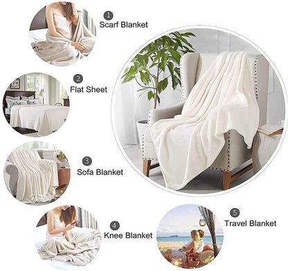 Personalized Gift Photo Throw Blankets For Adult