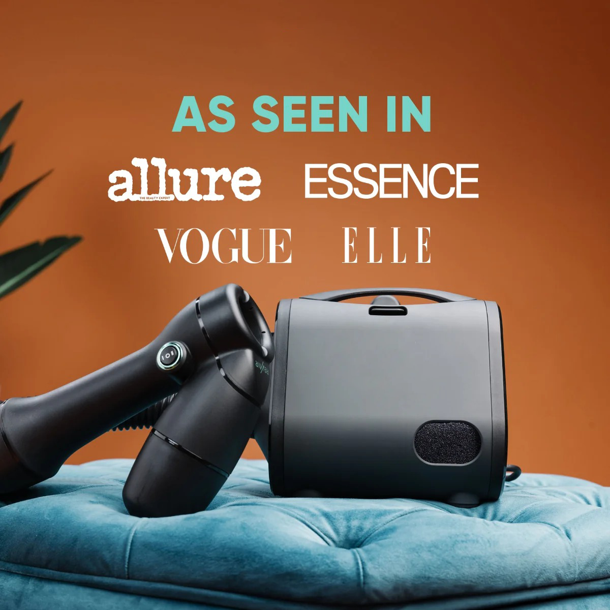 Reverse-Air Hair Dryer